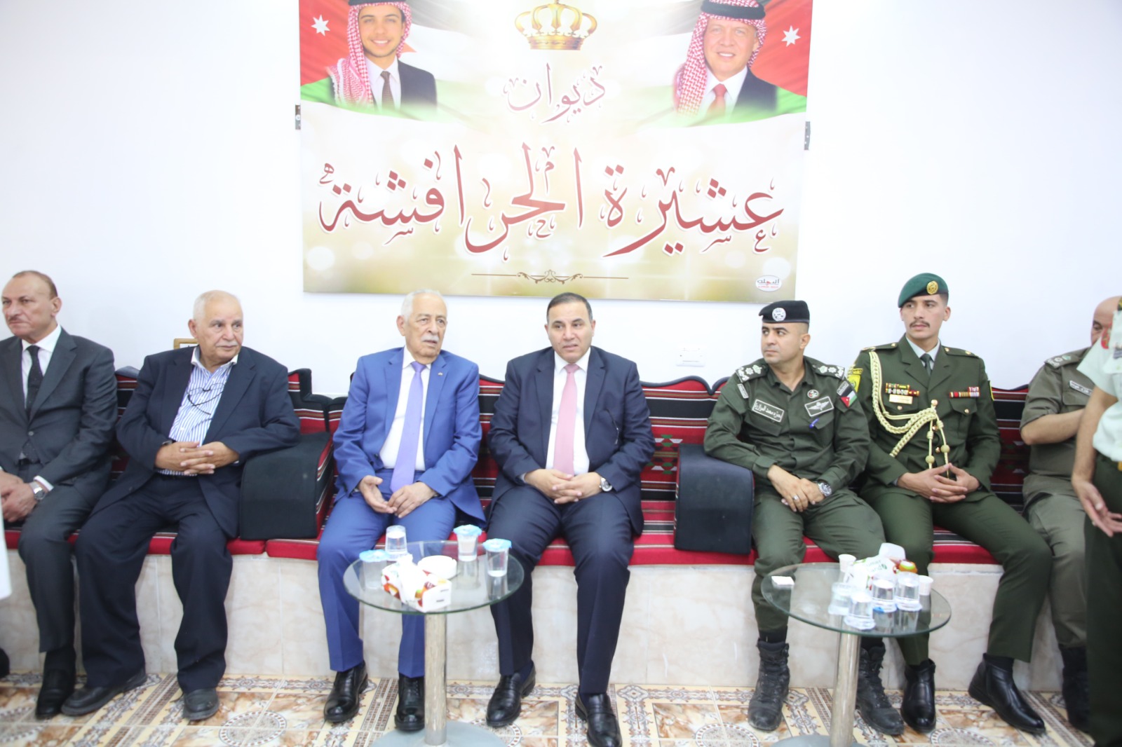 العيسوي يعزي السرحان والمدانات ويغنم والعبيسات والرواضية والقاضي