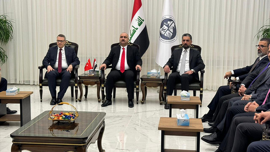 سفير تركيا لدى العراق يلتقي محافظ كركوك
