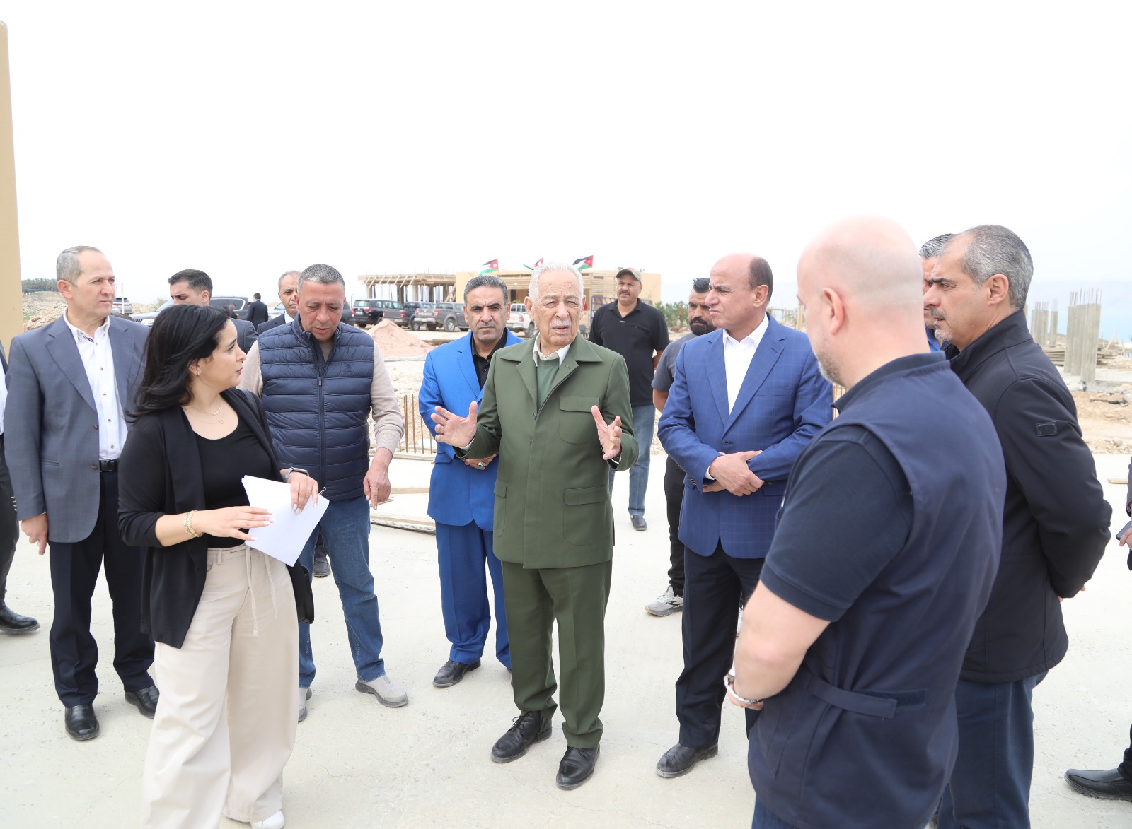 العيسوي يتفقد مشاريع مبادرات ملكية في الكرك