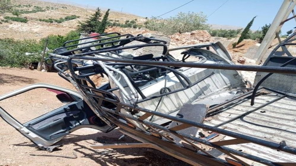 إصابة شخص بقصف مسيّرة إسرائيلية في بيت جن بريف دمشق