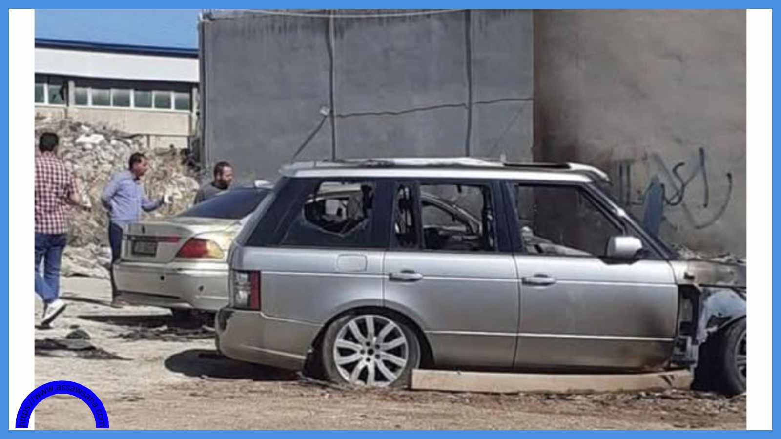 التحقيق مع عامل وطن أشعل النار بقش ما أدى لحرق مركبتين