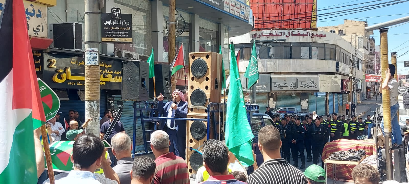 مسيرات تضامنية مع قطاع غزة تعم أرجاء الأردن