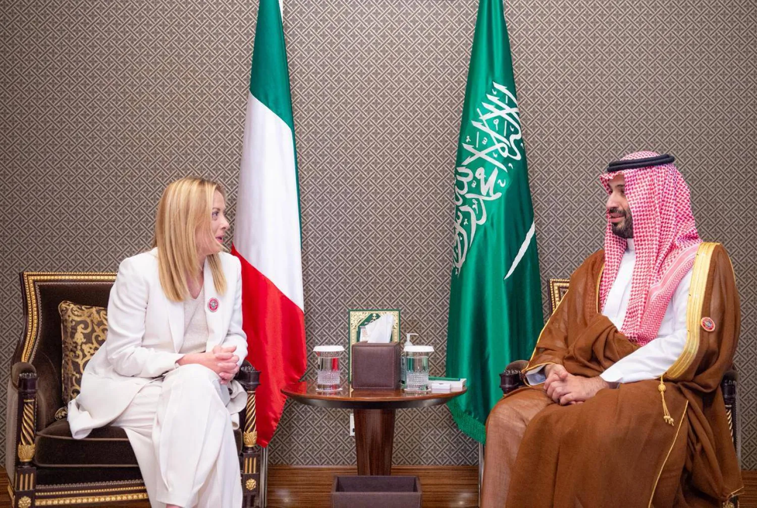 مباحثات سعودية إيطالية لتعزيز أمن الملاحة المائية 