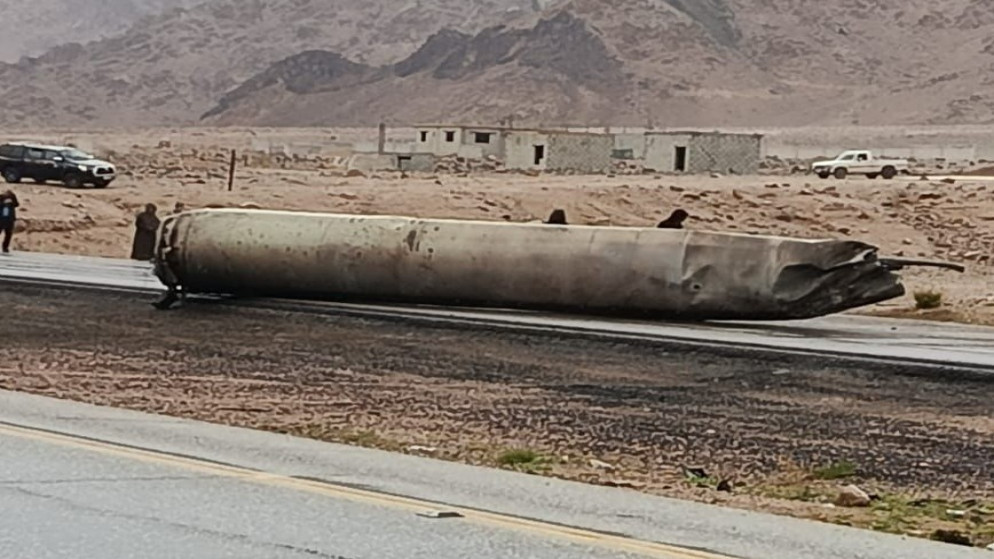 إصابتان جراء سقوط صاروخ ومسيرة داخل الأردن 