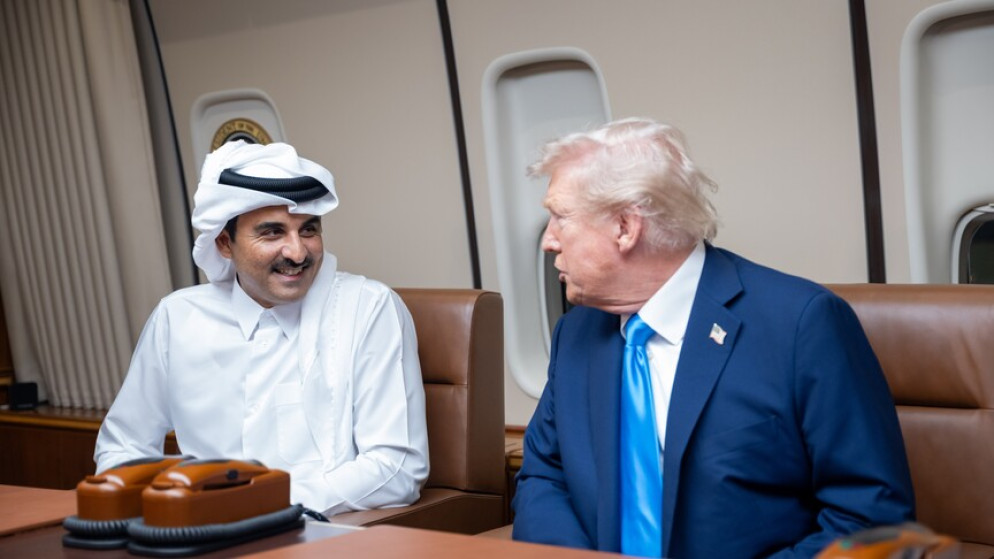 أمير قطر وترامب يبحثان جهود التهدئة لخفض التصعيد