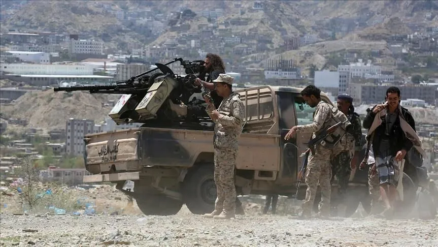اليمن ..  إسقاط مسيرة للحوثيين غربي تعز