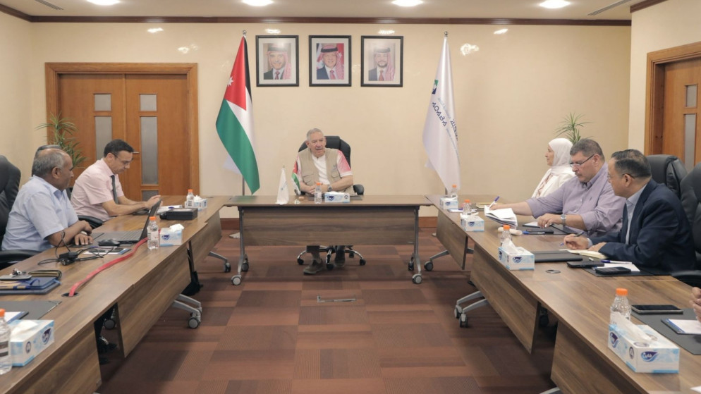بحث سبل تطوير مشروع الحديقة الجيولوجية العالمية بالعقبة مع وفد تونسي