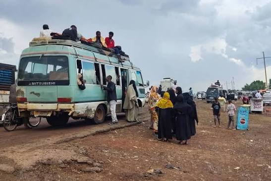 الدولية للهجرة: 2800 نازح خلال يوم من 10 قرى في السودان