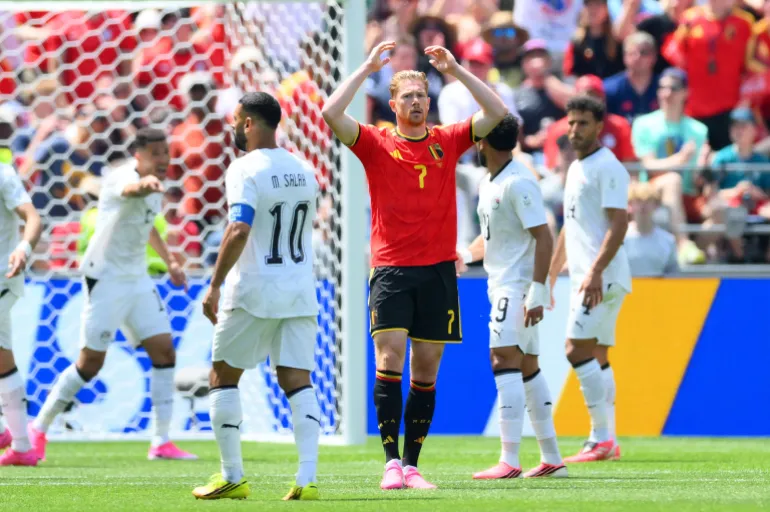 مصر تفرض التعادل على بلجيكا في افتتاح مشوارها بمونديال 2026