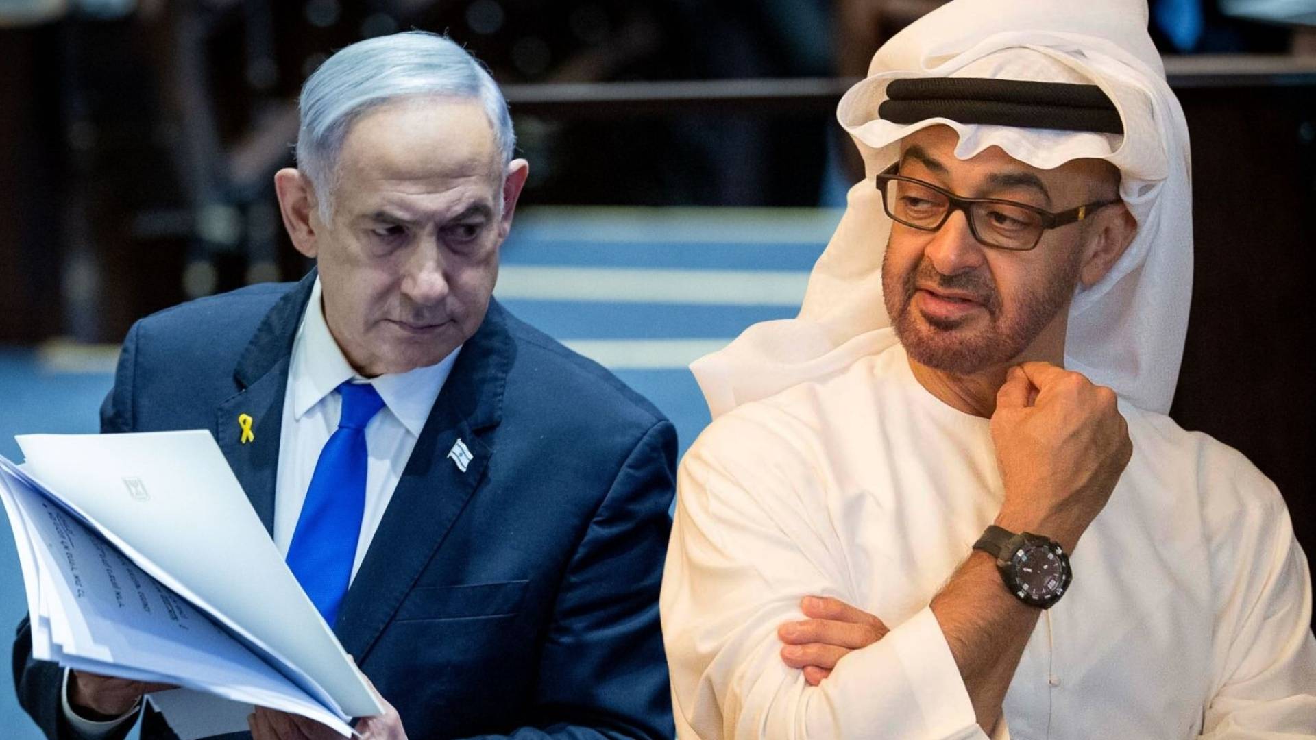 نتنياهو يزور أبوظبي خلال عملية زئير الأسد