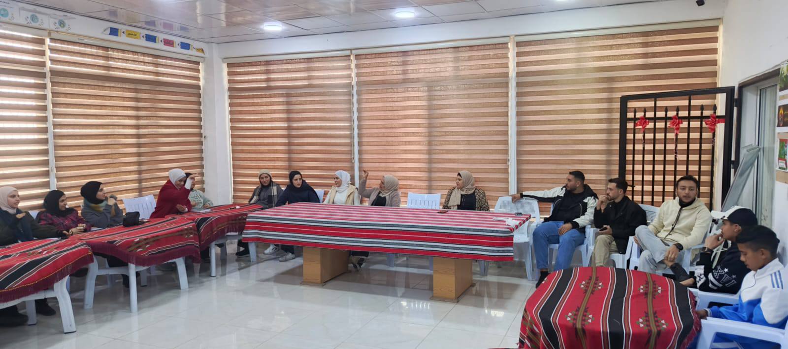 استشاري شباب كفر الماء يناقش برامجه التطوعية 