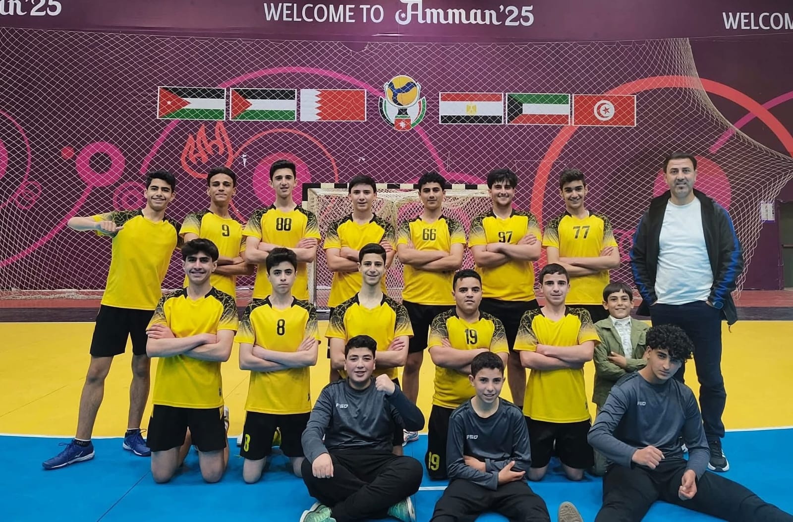 انطلاق منافسات بطولة (تحت 16) لكرة اليد 