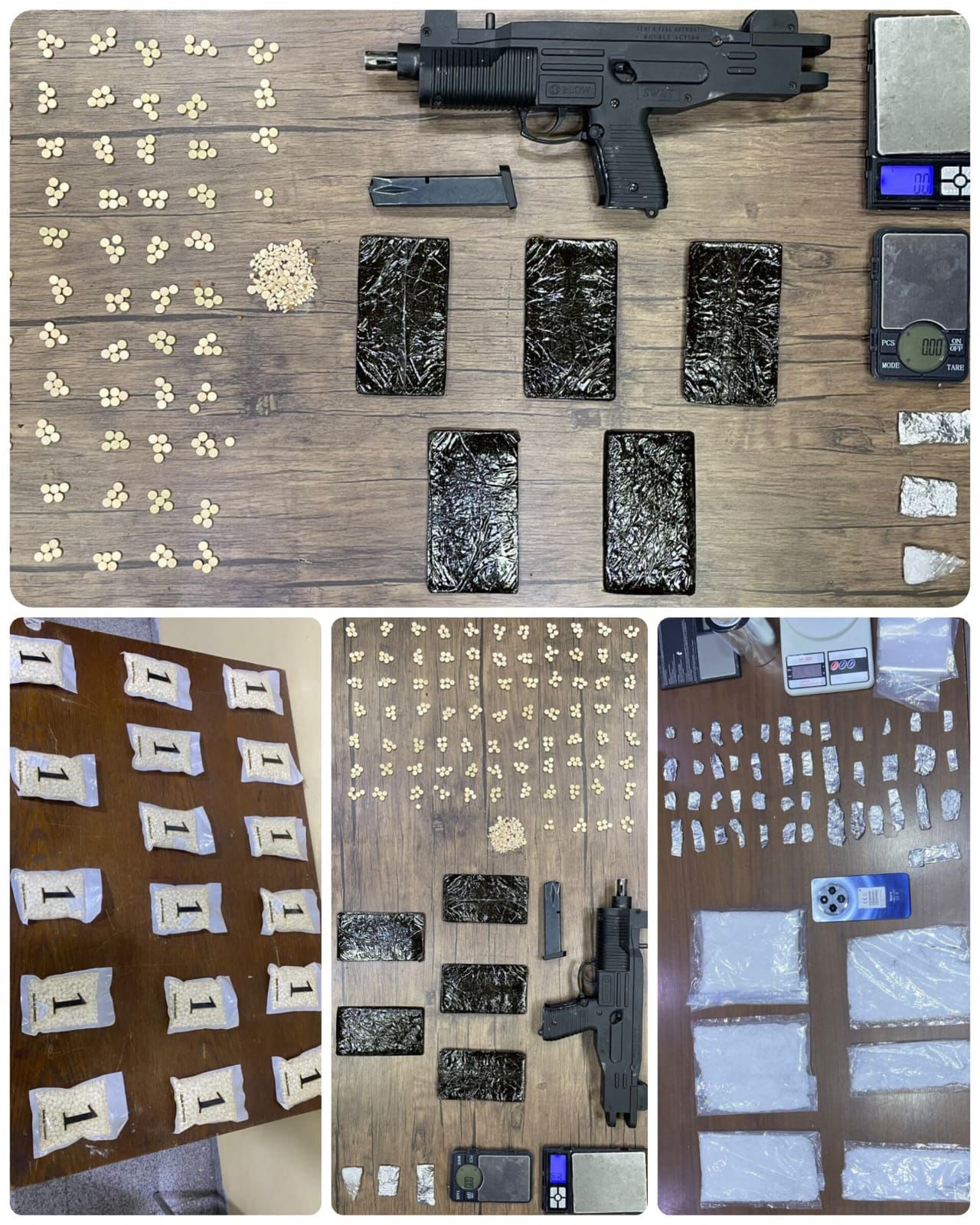 إدارة مكافحة المخدرات تلقي القبض على 35 تاجراً ومروجاً للمخدرات 