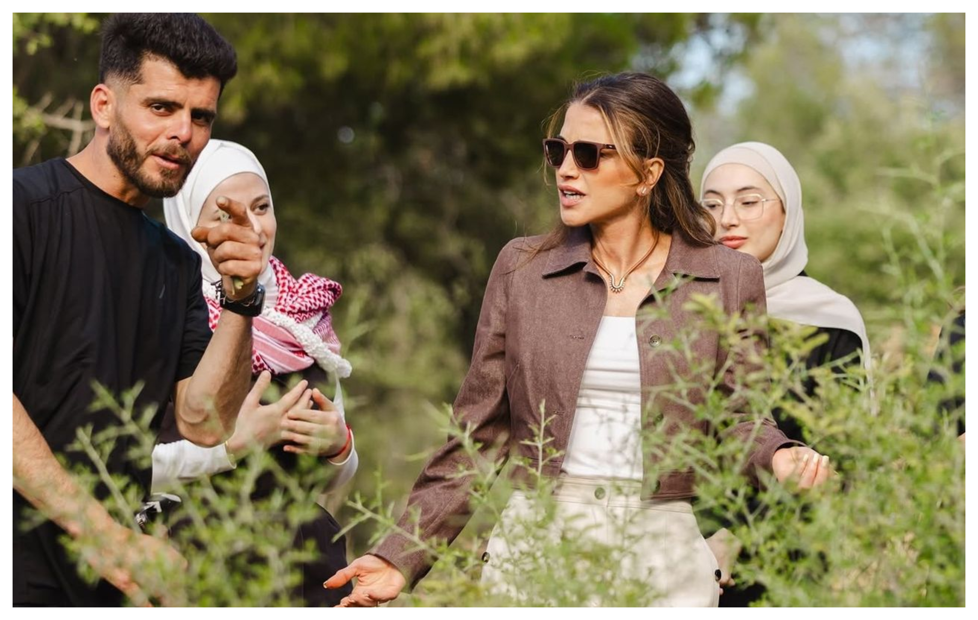 الملكة رانيا في سحم الكفارات: الطبيعة والشباب سر جمال الأردن