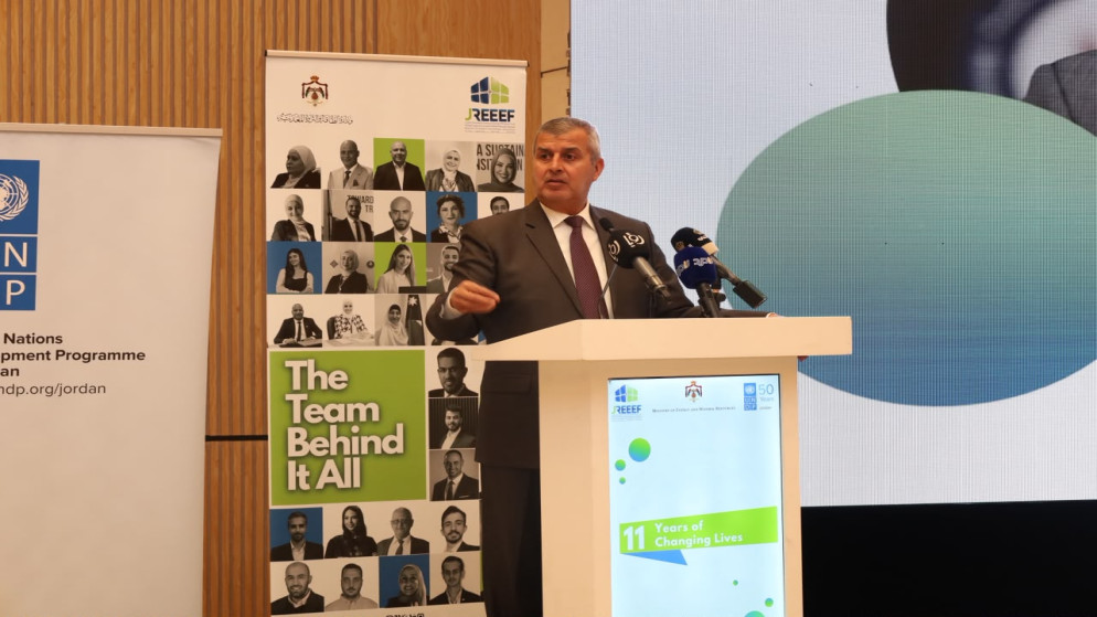 الخرابشة: برامج صندوق الطاقة المتجددة وفرت 152.9 مليون دينار خلال عقد
