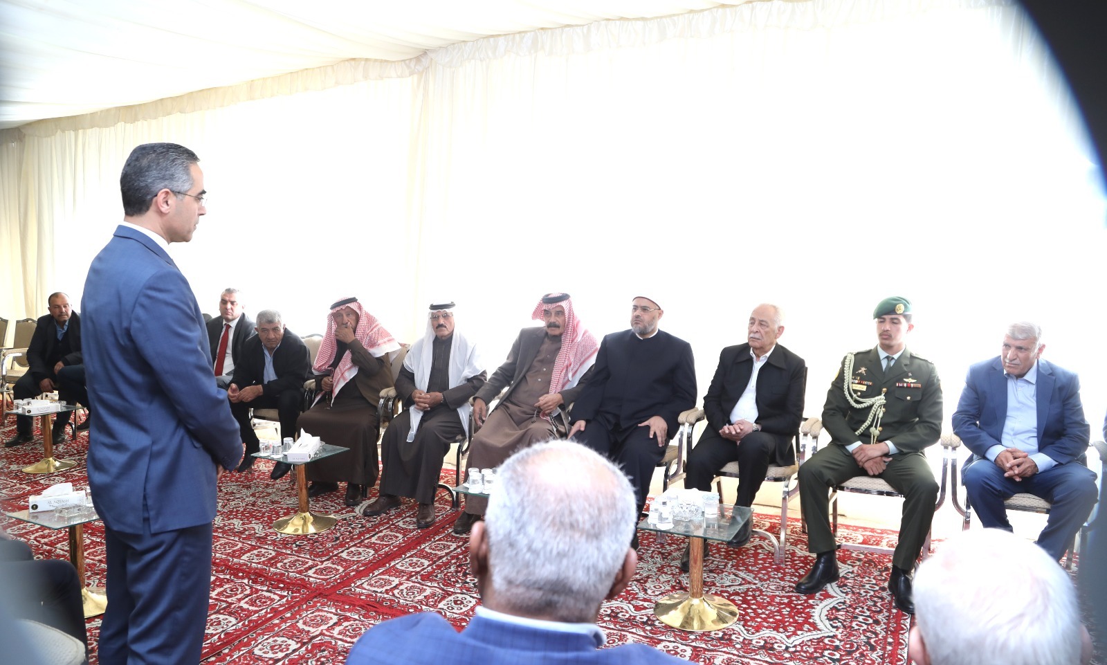 العيسوي يعزي عشيرة أبو عرابي