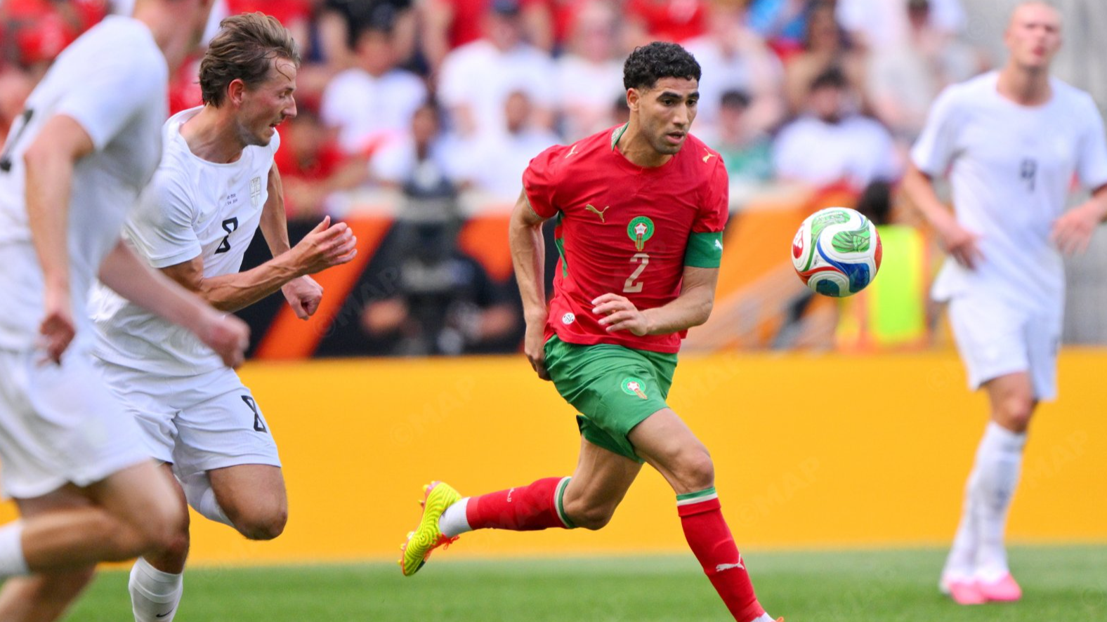 المغرب يتعادل مع النرويج ودياً