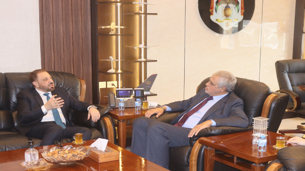 اتفاقية محدثة لتنظيم الخدمات الجوية بين الأردن وسوريا