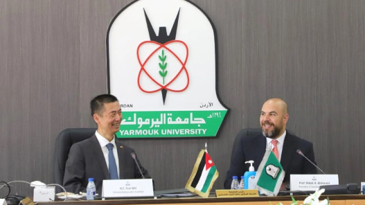 اليرموك: مستعدون لاستقطاب المزيد من الطلبة الصينيين لتعلم اللغة العربية