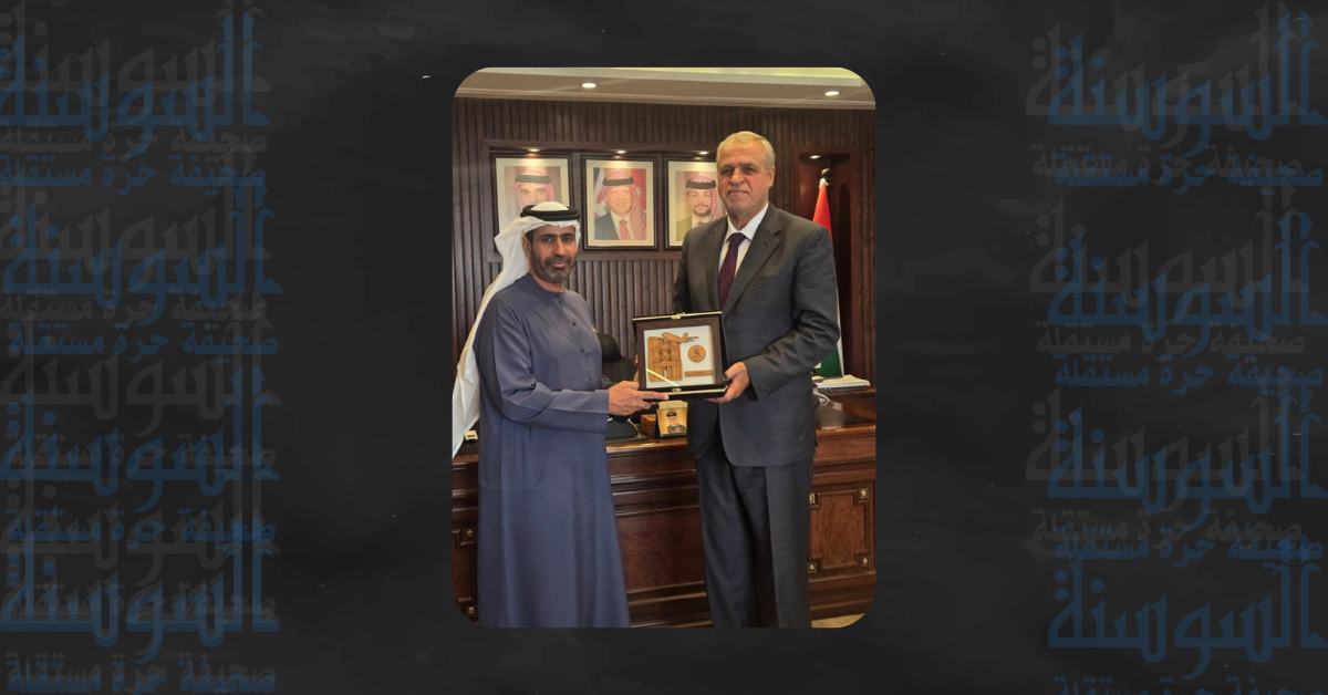 الفرجات يبحث مع السفير الإماراتي تطوير التعاون في قطاع الطيران المدني