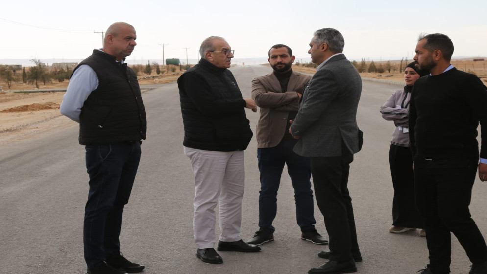 وزير الأشغال يتفقد سير العمل بمشاريع حيوية في معان والكرك