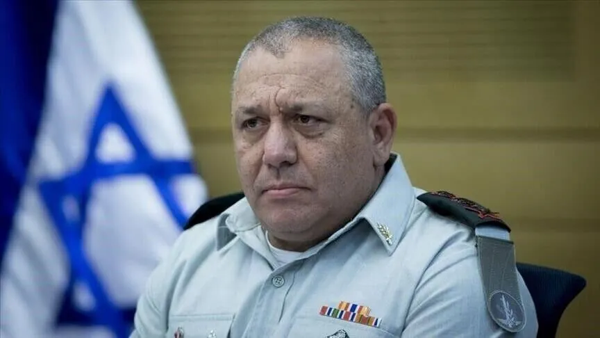 إسرائيل ..  آيزنكوت رئيس حزب "يشار" يعلن عزمه الترشح لرئاسة الحكومة 