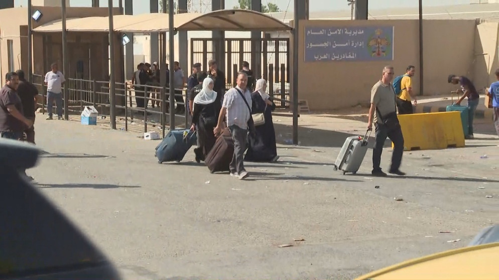 فتح حركة المسافرين عبر جسر الملك الحسين
