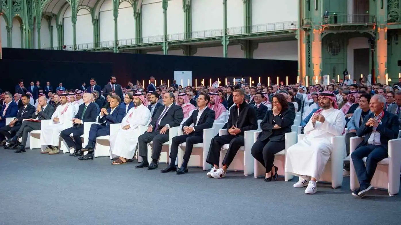 محمد بن سلمان وماكرون يشهدان ختام مونديال الرياضات الإلكترونية بباريس