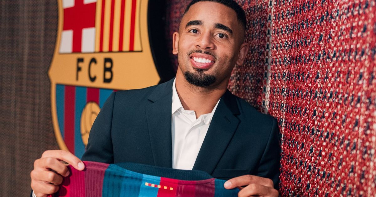  برشلونة يضم غابرييل جيسوس من أرسنال بعقد حتى 2029