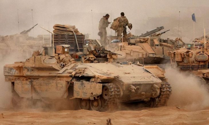 إصابة جندي إسرائيلي جراء حادث عملياتي وسط غزة