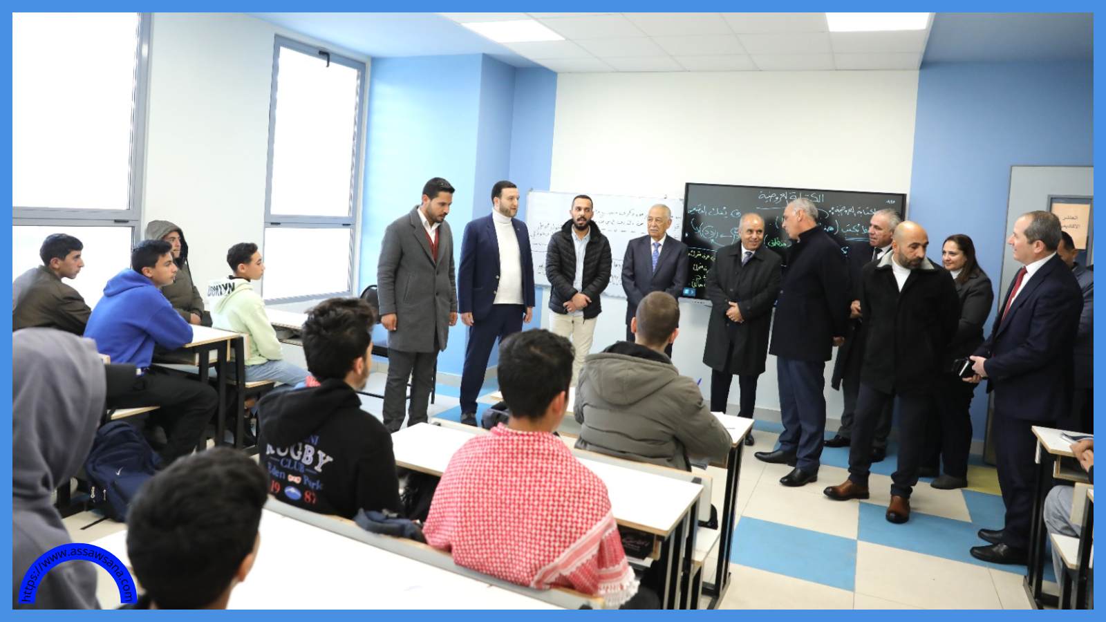 مندوبا عن الملك.. العيسوي يفتتح مدرستي حي المطار واليادودة النموذجيتين