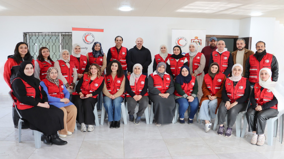 إربد ..  اختتام دورة تدريبية مكثفة لمتطوعي الهلال الأحمر