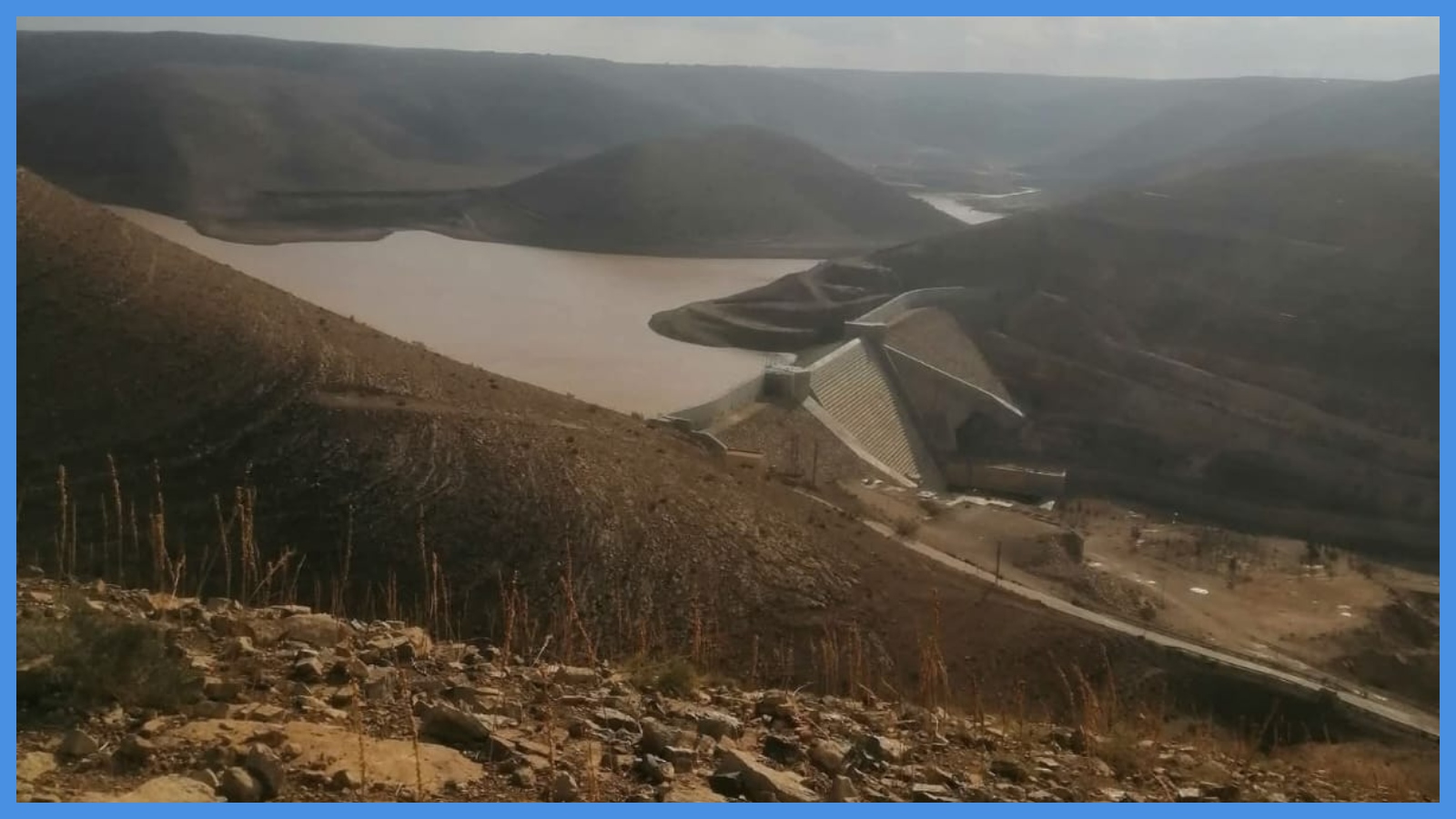 عودة المياه لسد الوالة بعد جفافه