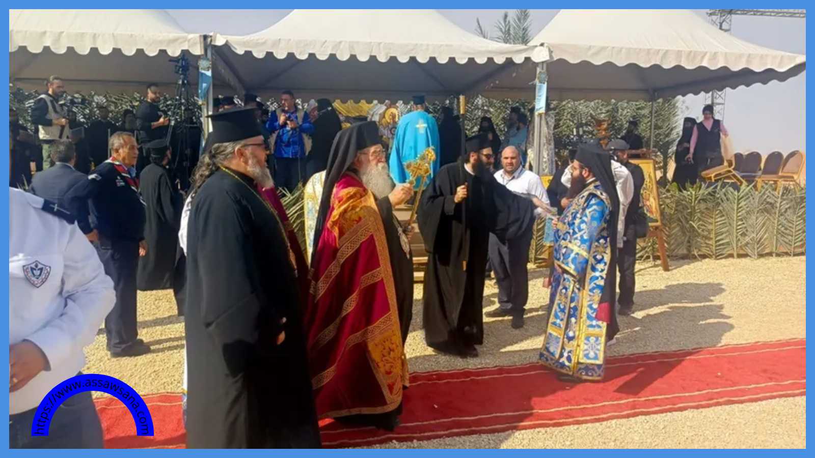 الكنائس الأرثوذكسية تحيي الحج المسيحي في المغطس 