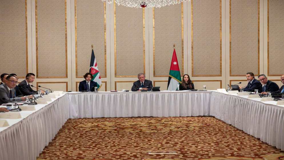 الملك: الأردن يتطلع لتوطيد علاقاته مع الصين وتوسيع الشراكات