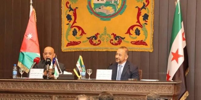 اعلان توأمة بين غرفتي تجارة عمان دمشق