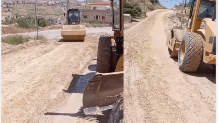 البدء بإعادة تأهيل الطرق الفرعية في منطقة الحسين بالطفيلة