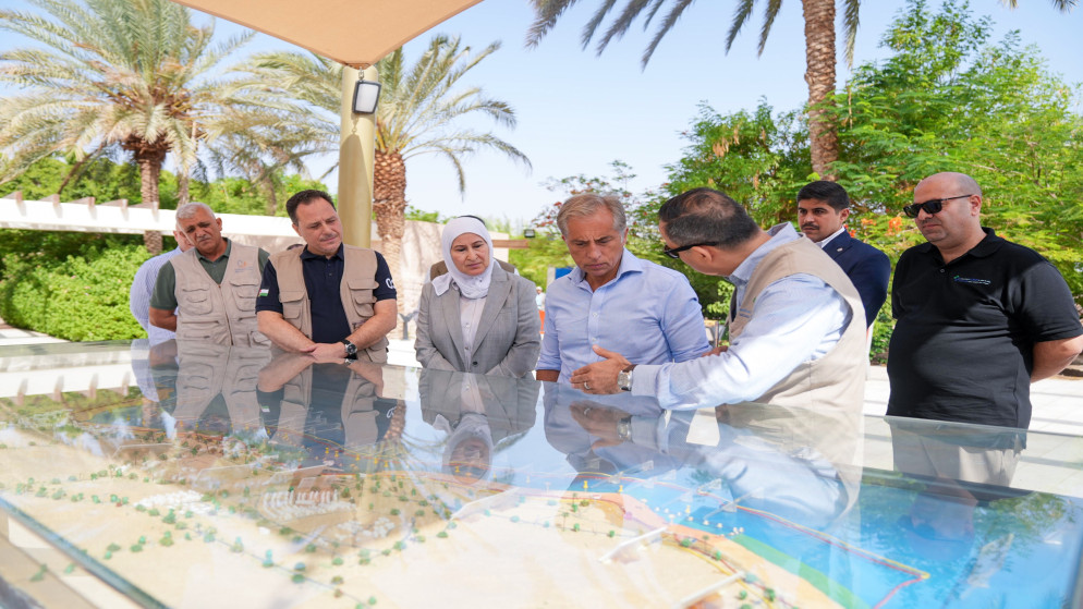 حسان يزور محمية العقبة البحرية عقب إدراجها على قائمة التراث العالمي 