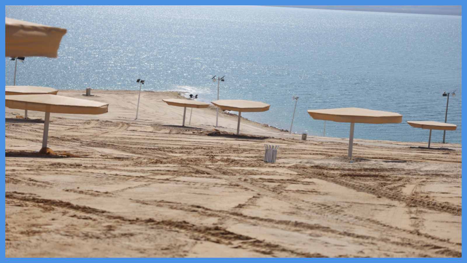 بدء استقبال زوار شاطئ عمان السياحي بالبحر الميت