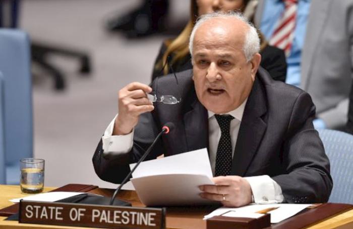 مندوب فلسطين:مجلس الأمن ليس مقهى أبو العبد