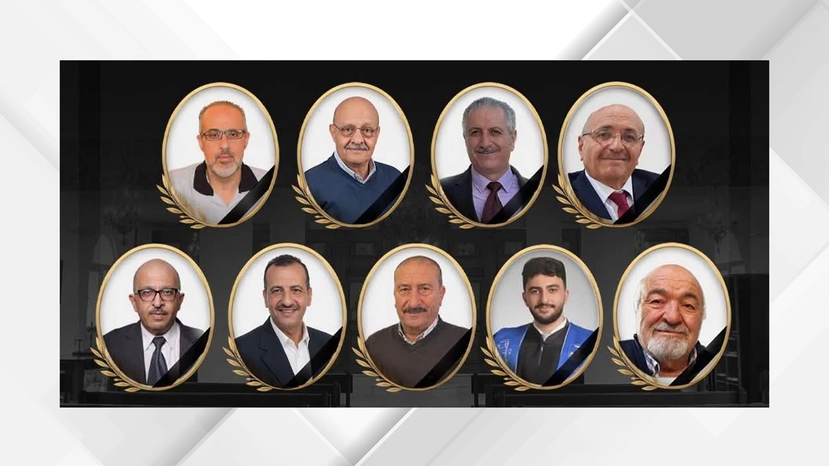 فيديو ..  تجهيز نعوش شهداء اعتداء كنيسة حمود تمهيدا للتشييع