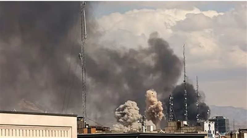 هجوم صاروخي إيراني يستهدف الوسط والقدس