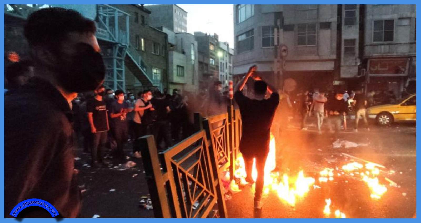 استمرار الاحتجاجات في ايران