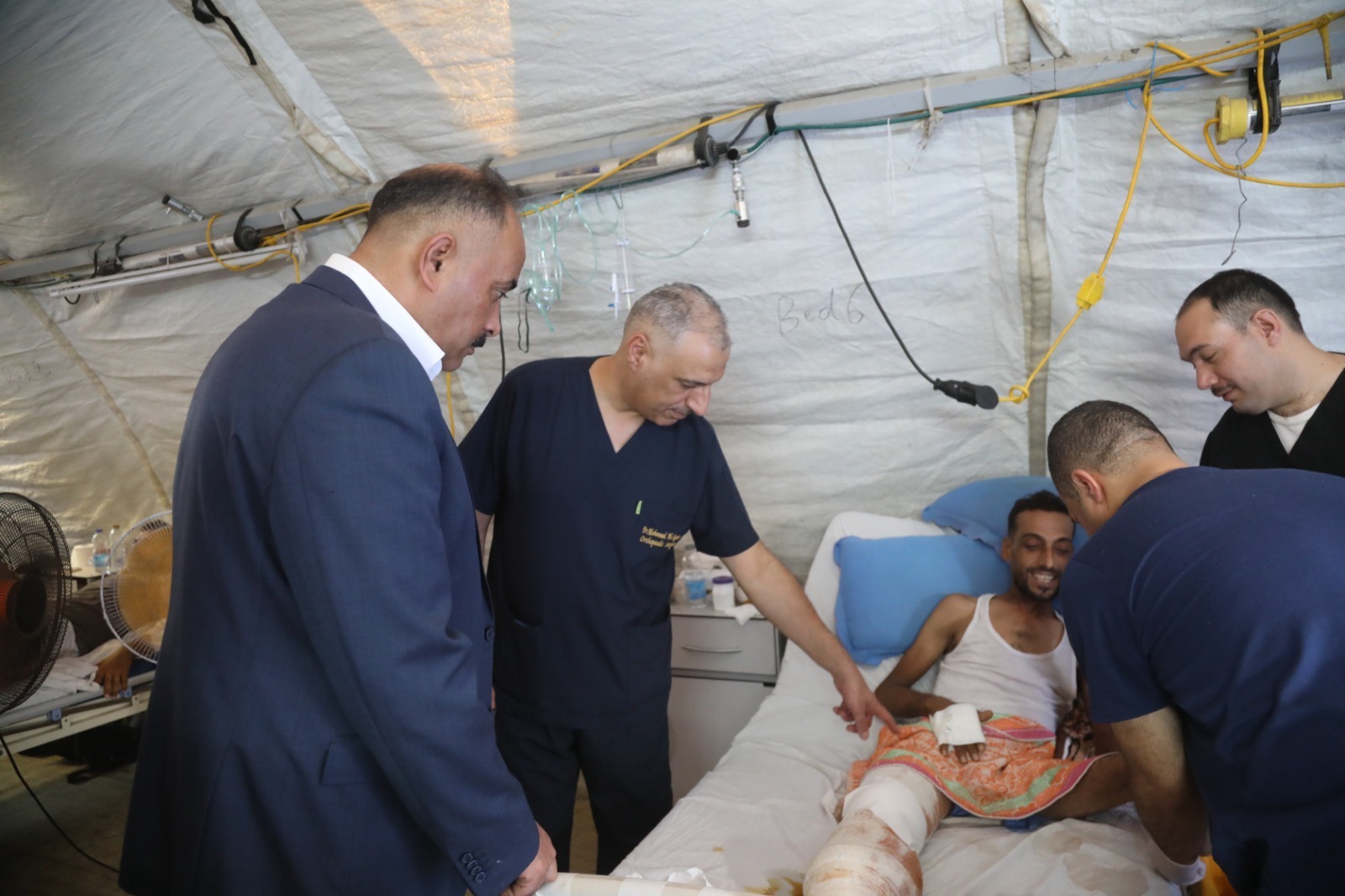 المستشفيات الميدانية الأردنية تواصل تقديم خدماتها الطبية والعلاجية في غزة