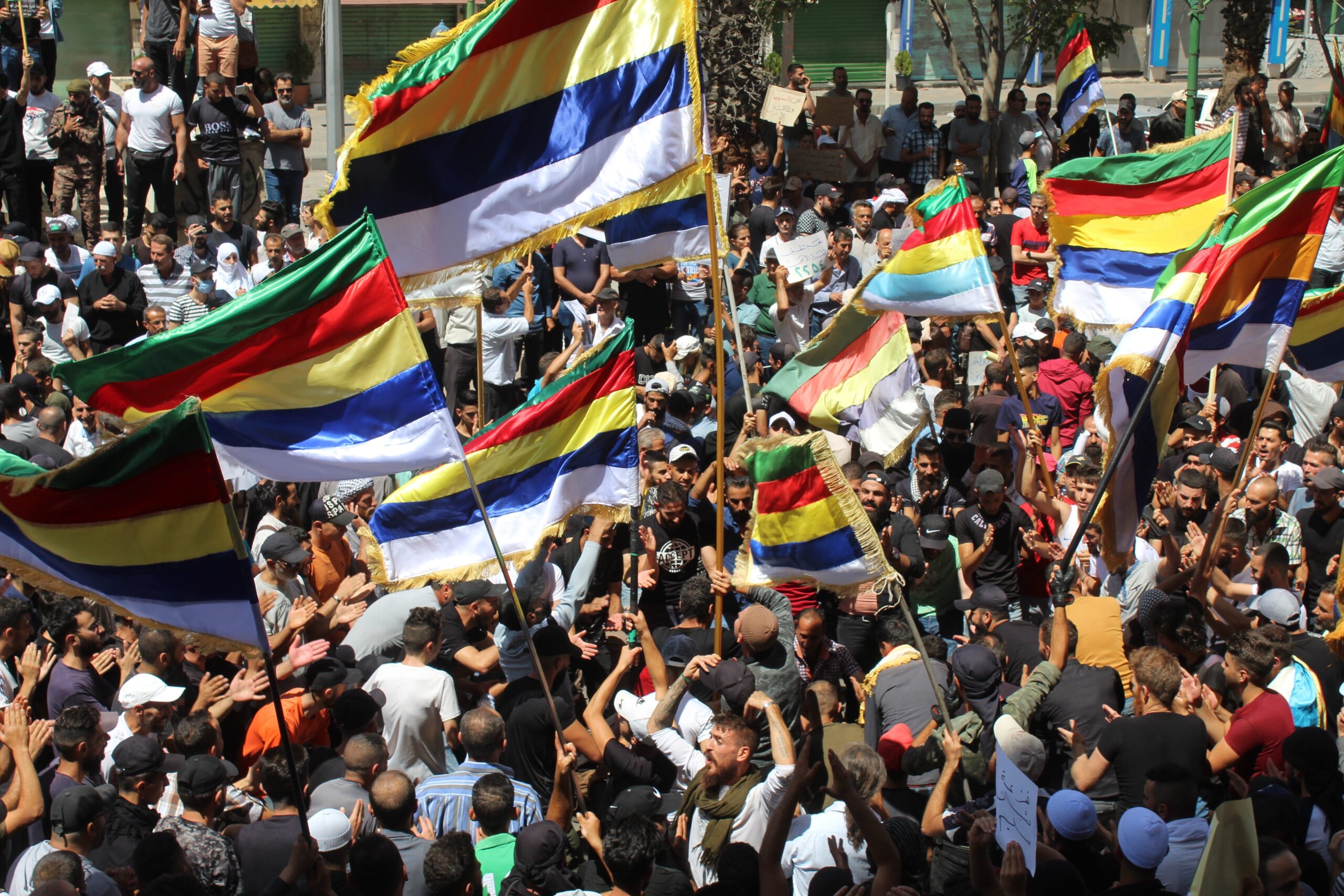 الدروز يطالبون بالاستقلال والانضمام إلى إسرائيل ..  فيديو