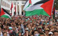 دعما لغزة ..  مظاهرات في 56 مدينة مغربية