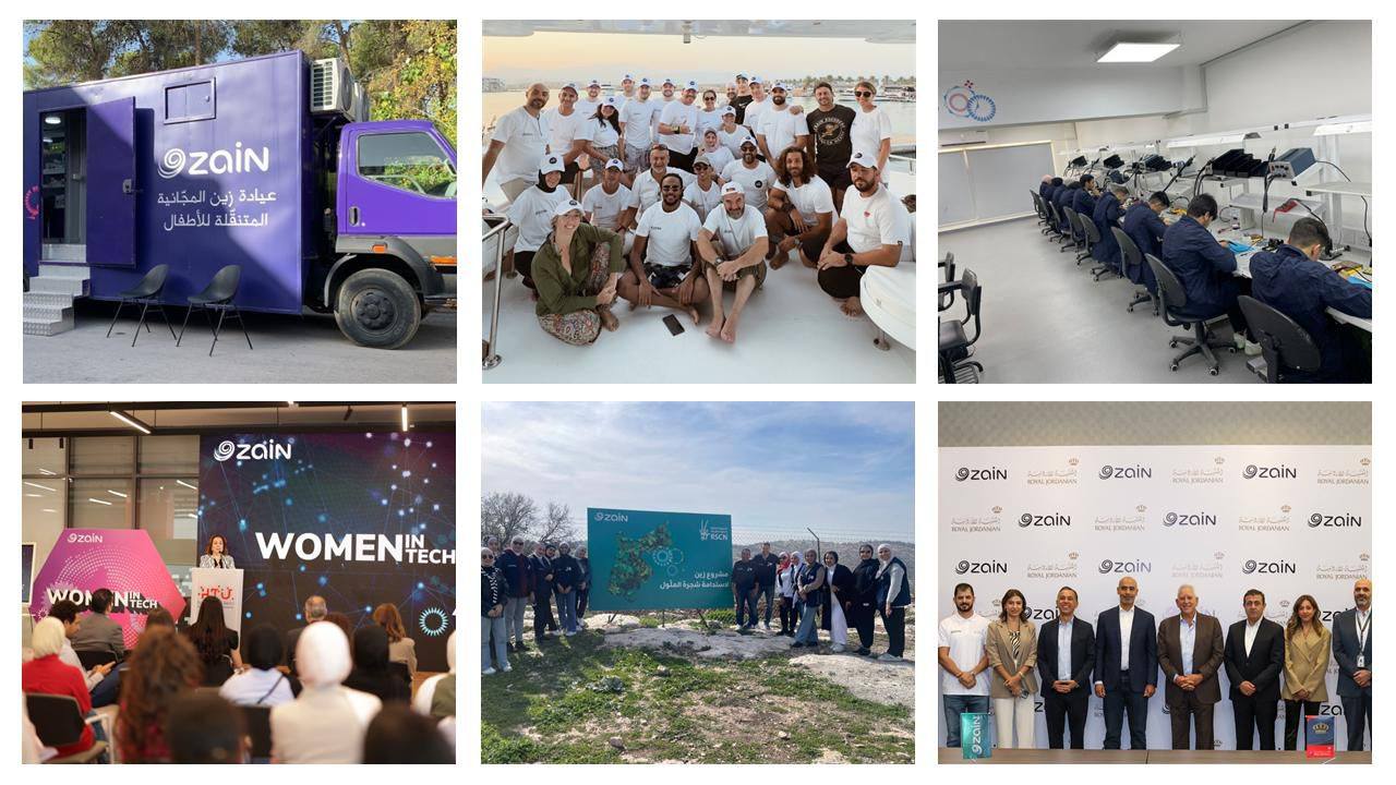 زين الأردن تحصد جائزة الاستدامة العربية لعام 2025