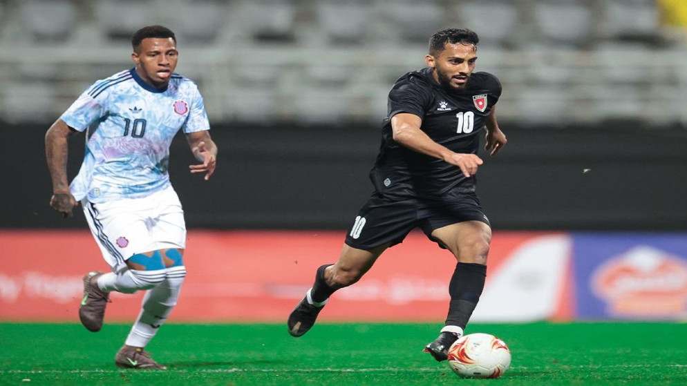 تعادل النشامى وكوستاريكا 2-2 في مباراة ودية