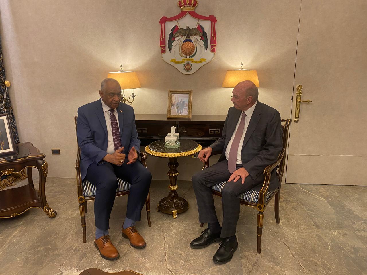رئيس مجلس الأعيان يلتقي السفير السوداني لدى المملكة 
