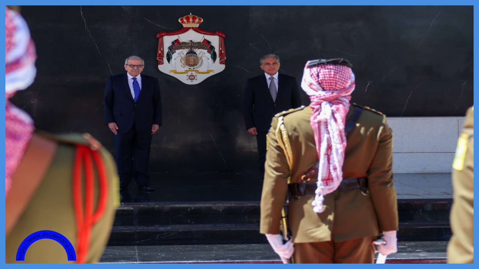 حسان يستقبل سلام في رئاسة الوزراء